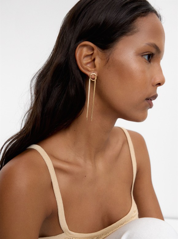 Boucles D’Oreilles Longues...