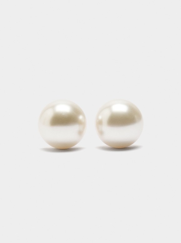Boucles D'Oreilles Avec Perle