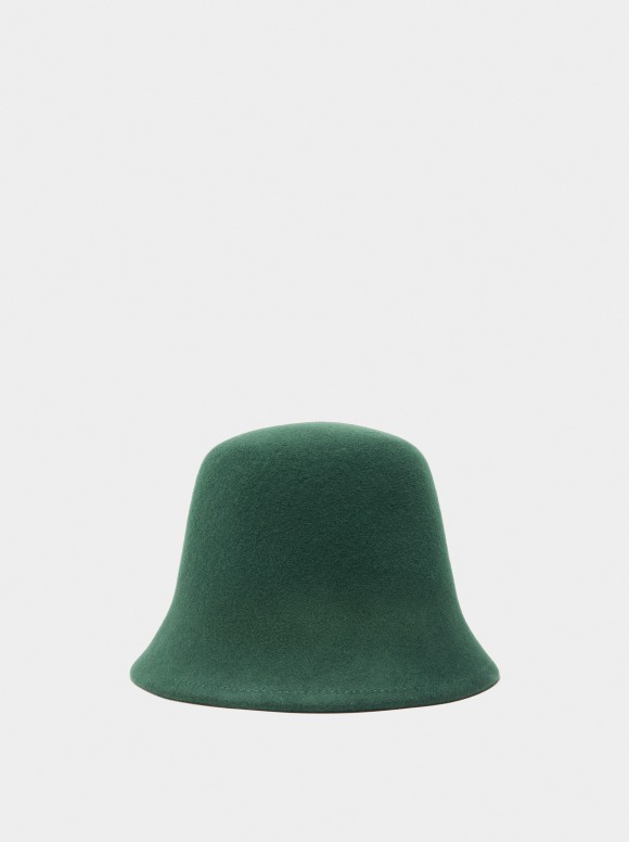 Chapeau Sac Seau En 100% Laine