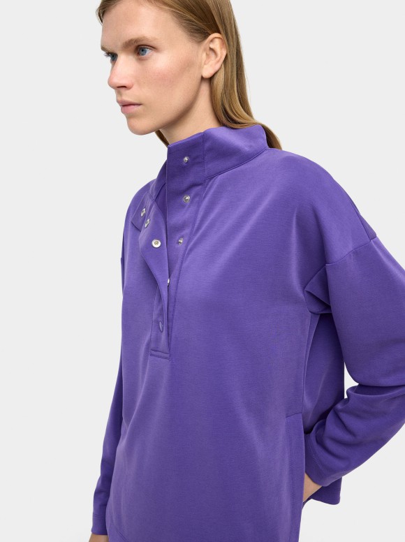 Sweatshirt Avec Boutons...