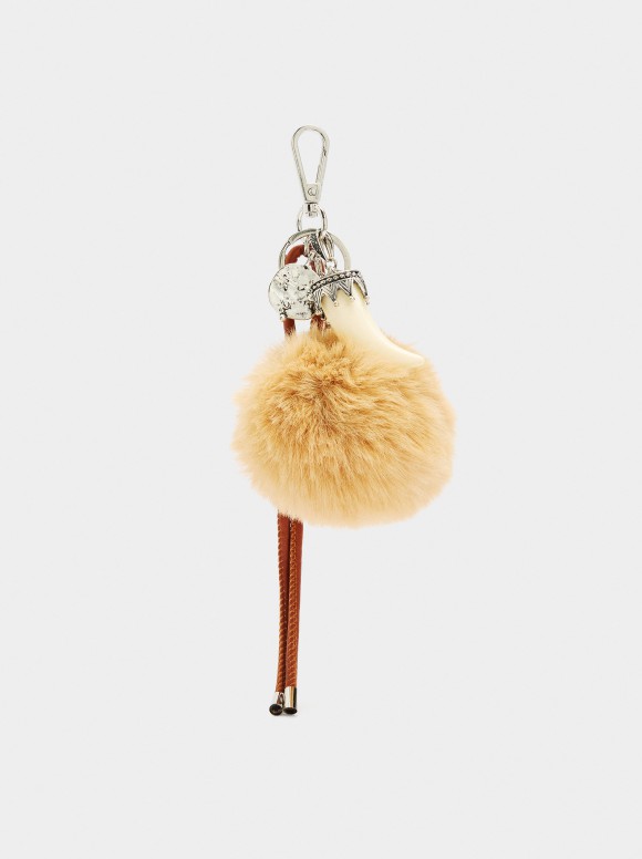 Porte-Clés Charm Avec Pompon