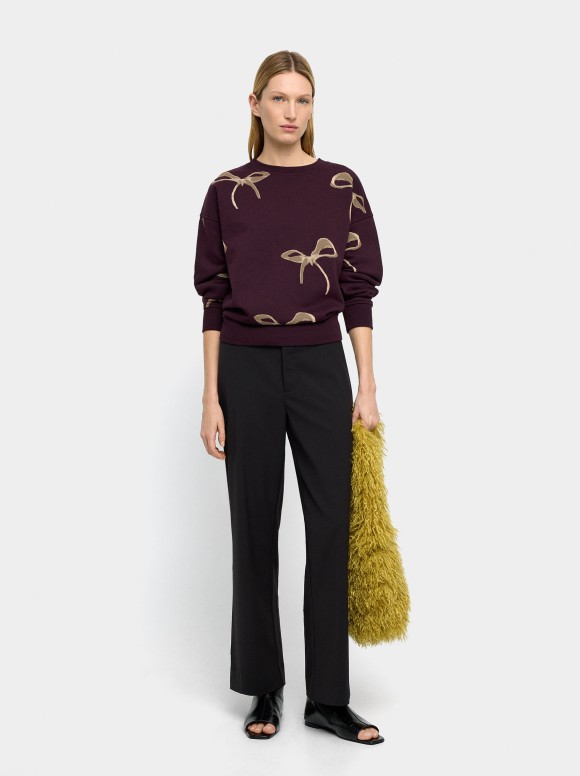 Sweatshirt Imprimé Avec Des...