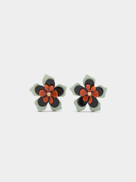 Boucles D'Oreilles Fleur...