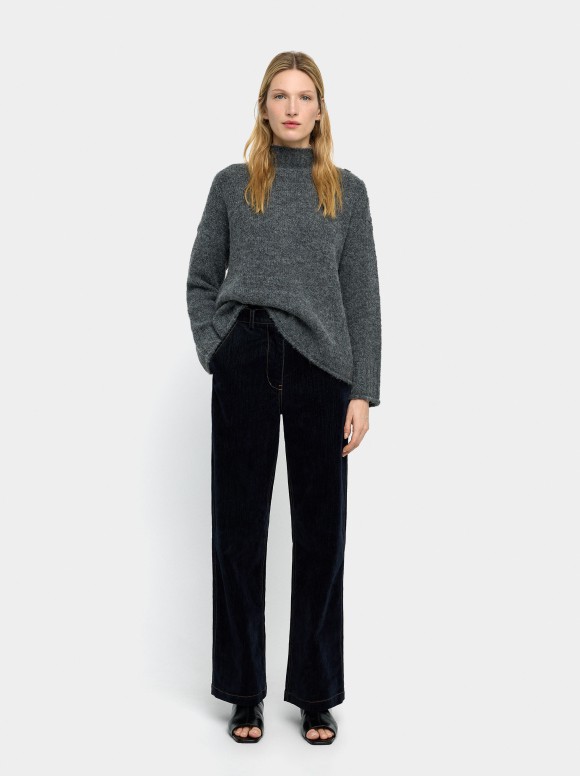 Pull En Maille Avec Détail...