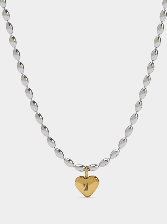 Collier Bicolore Avec...