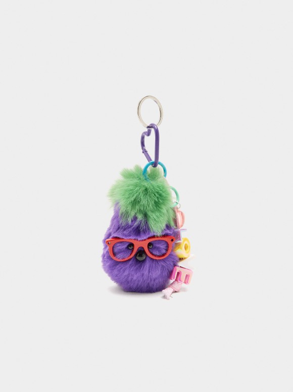 Porte-Clés Charm Pompon Love