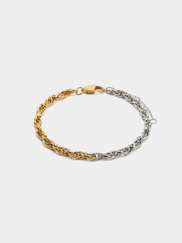 Bracelet Bicolore Avec...