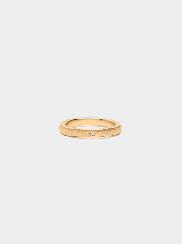 Bague Avec Détail De Zircone