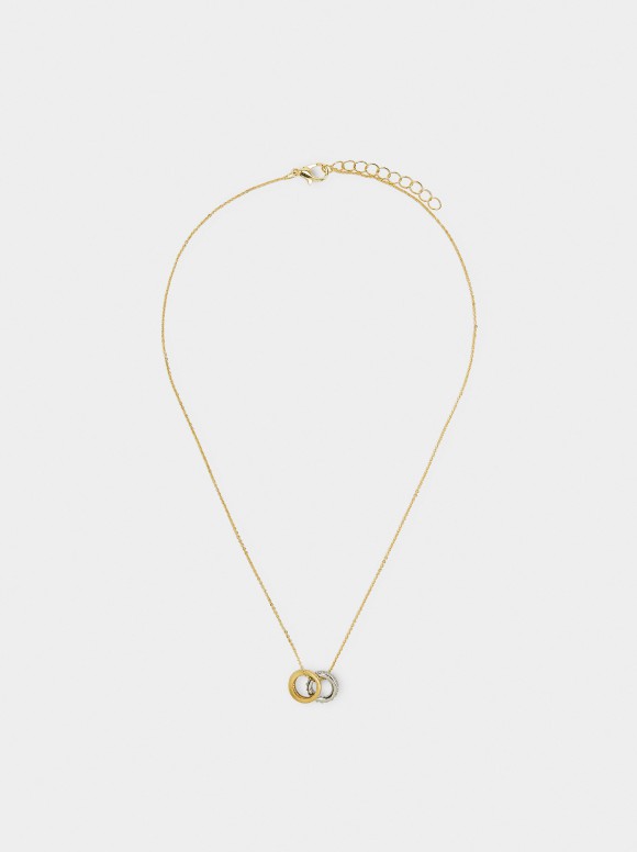Collier Avec Pendentifs...