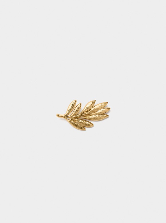 Broche Feuille