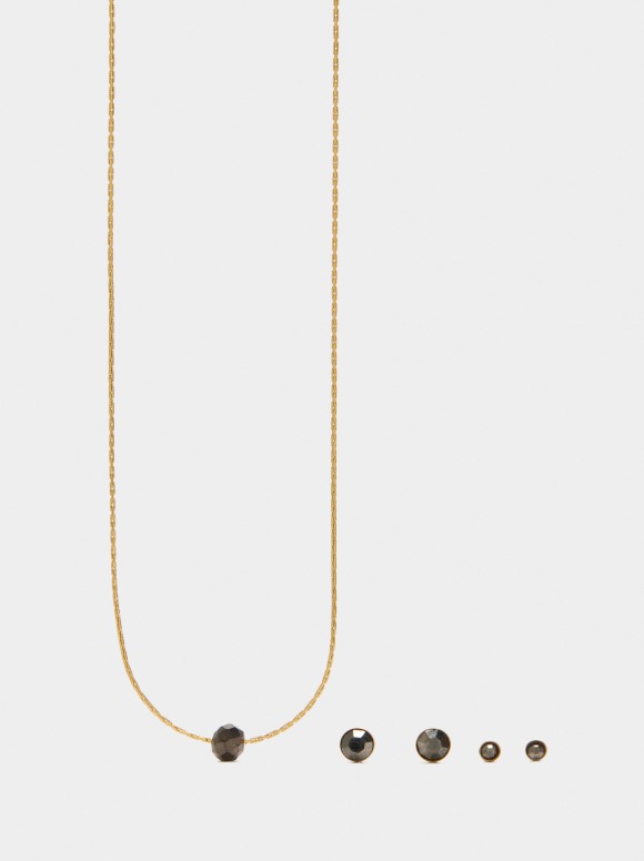 Set Collier Et Boucles...