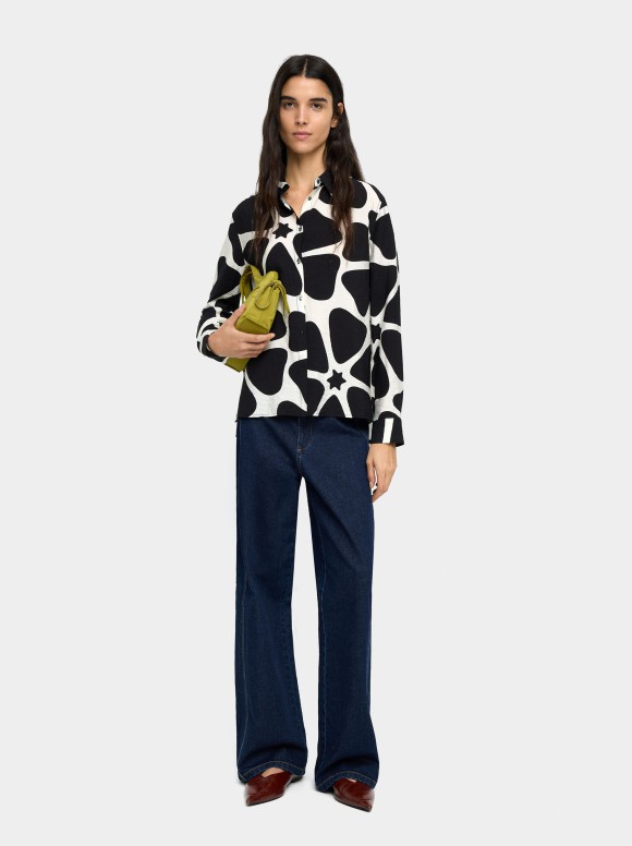 Chemise Imprimée Avec Effet...