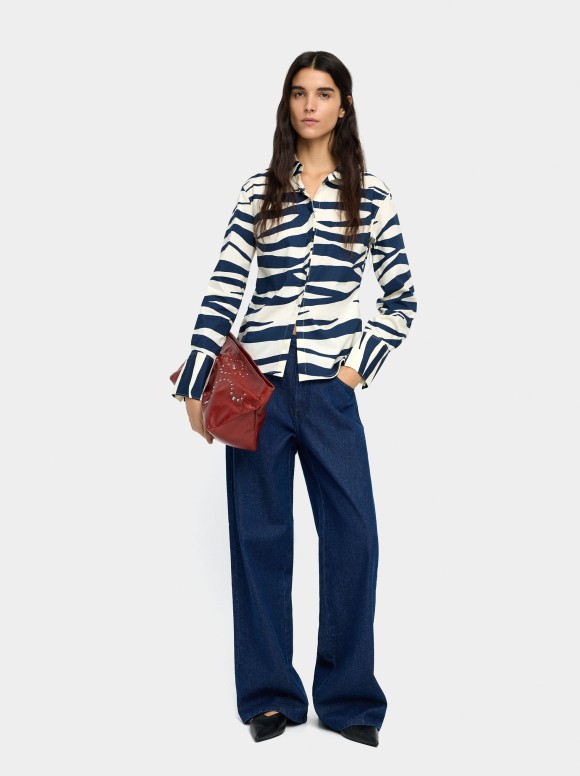 Chemise Imprimée En Coton
