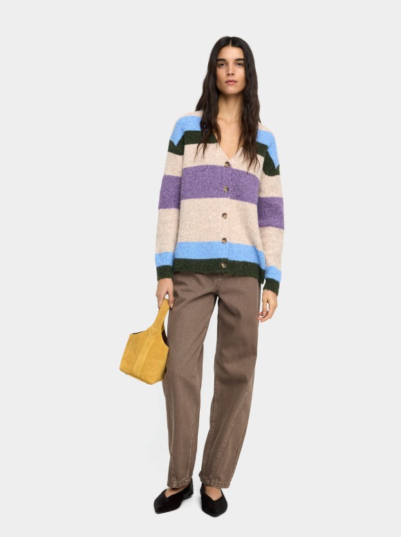 Cardigan En Maille Avec...