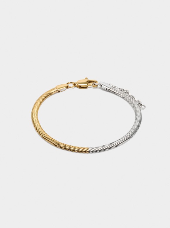Bracelet Bicolore Avec...