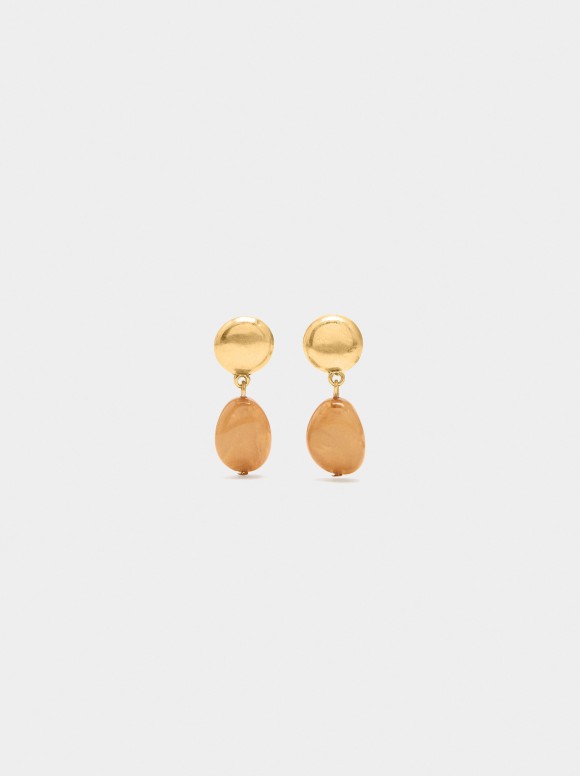 Boucles D'Oreilles Ovales...