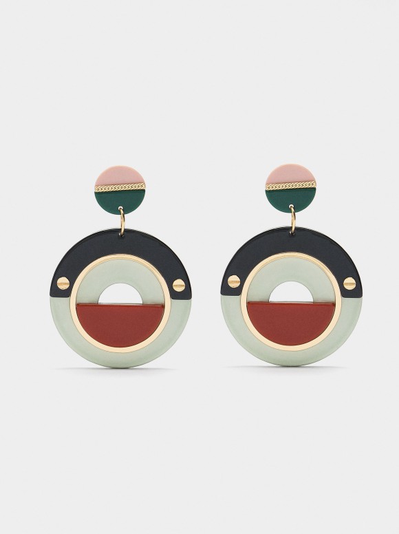 Boucles D'Oreilles Rondes...