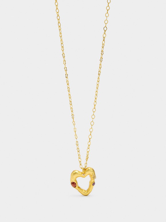 Collier Avec Pendentif Cœur...