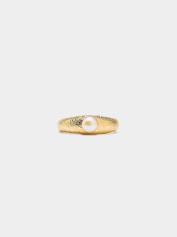 Bague Avec Perle D’Eau Douce