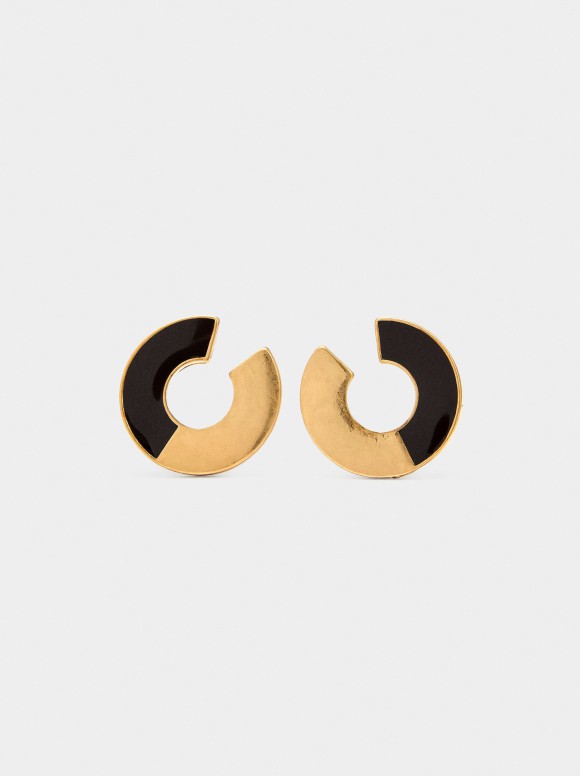 Boucles D'Oreilles Rondes...