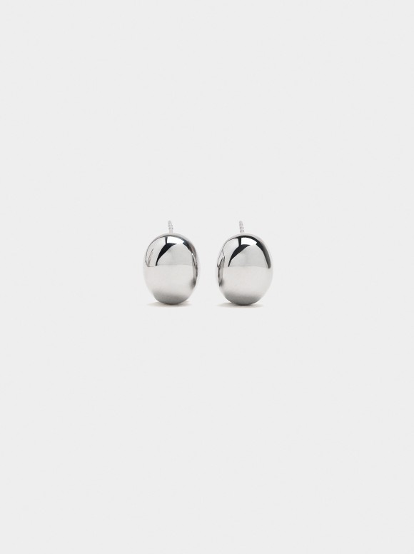 Boucles D'Oreilles Ovales -...