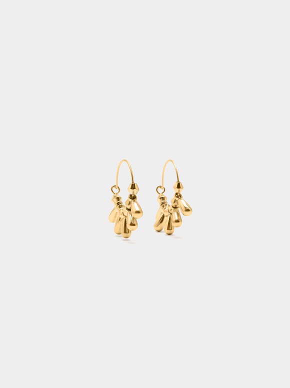 Créoles Avec Pendentifs En...