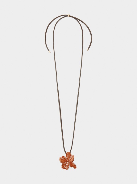 Collier Cordon Avec Une...