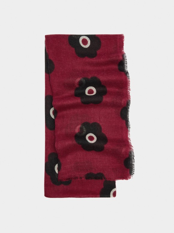 Foulard Imprimé Floral En...