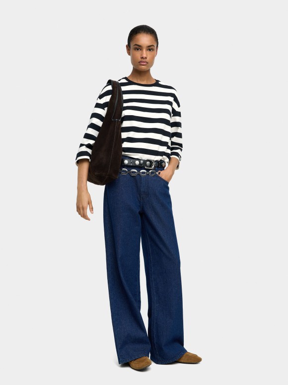 Sweatshirt À Rayures