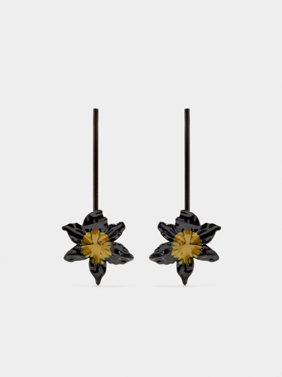 Boucles D'Oreilles À Barre...