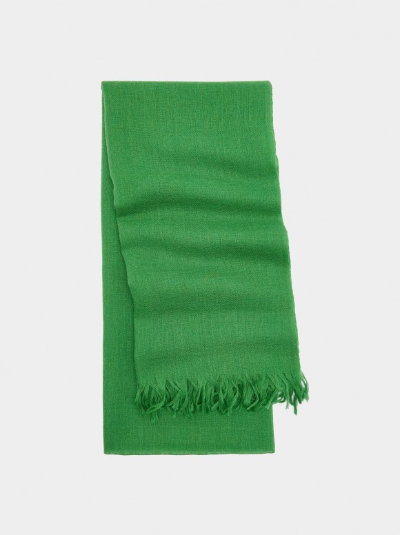 Pashmina En Laine Avec Franges