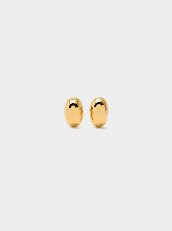 Boucles D'Oreilles Ovales...