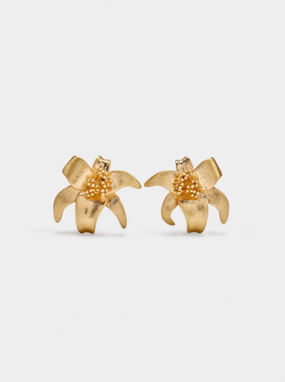 Boucles D'Oreilles Fleur...
