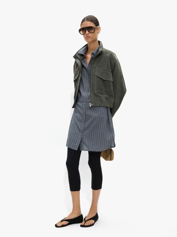 Robe Chemise Avec Rayures