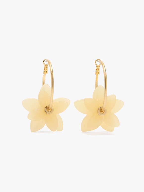 Créoles Avec Fleurs Doubles