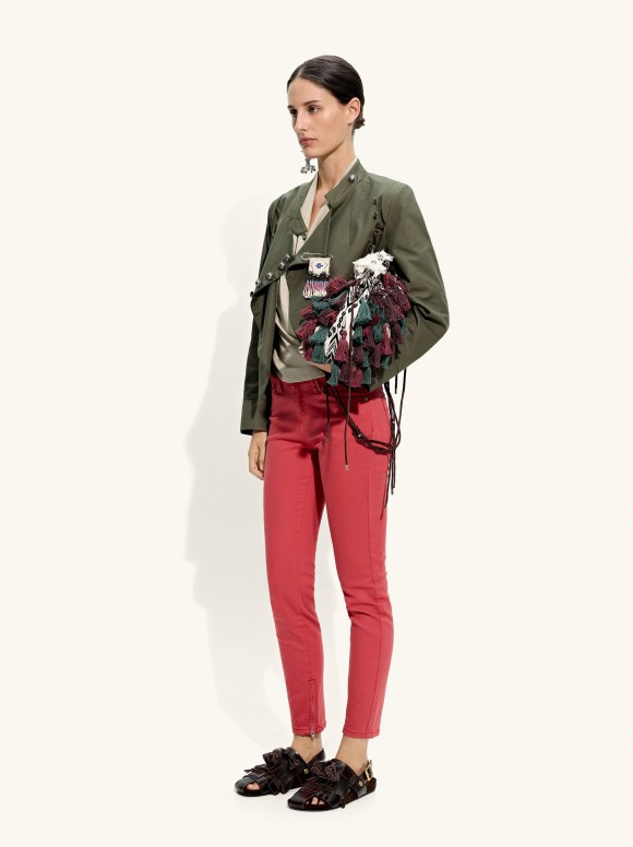 Jeans Ourlet Avec Fermeture...