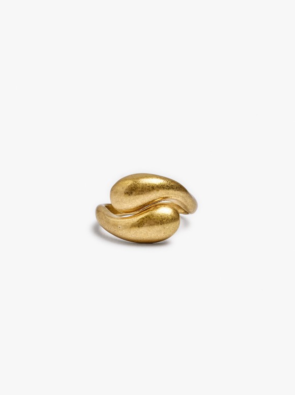 Bague Croisée Arrondie