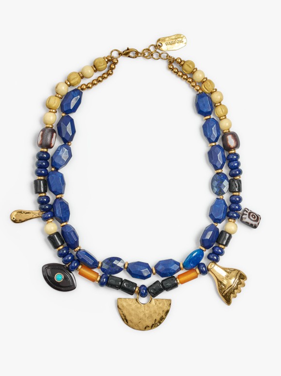 Collier Court Double Avec...