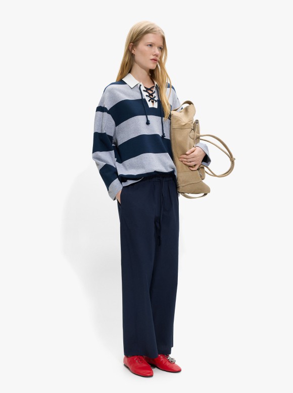 Pantalon Droit 100% Coton