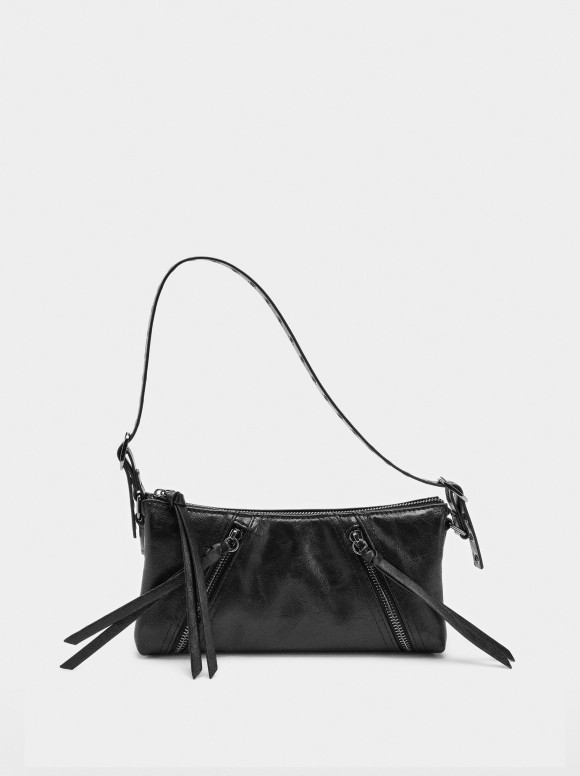 Sac D’Épaule Effet Usé
