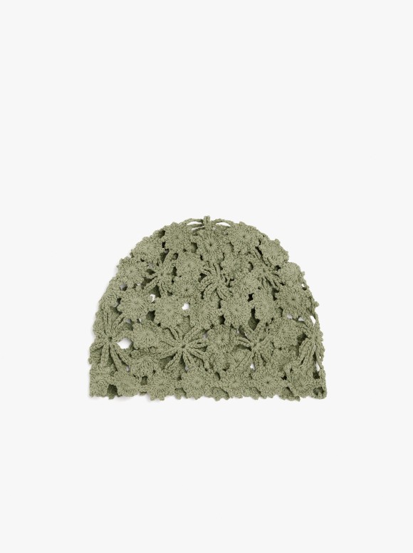 Bonnet En Crochet Avec 100%...