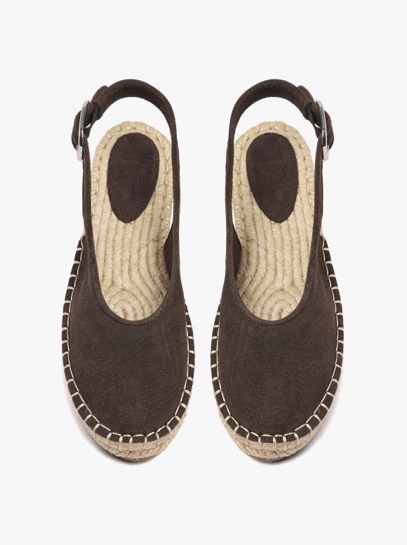 Espadrilles En Cuir Avec...