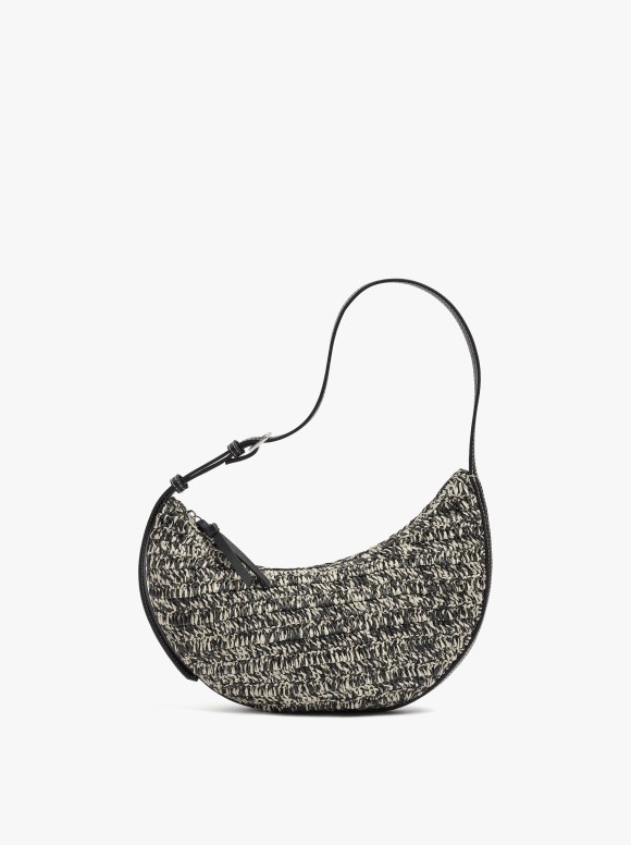 Sac À Épaule Demi-Lune Avec...