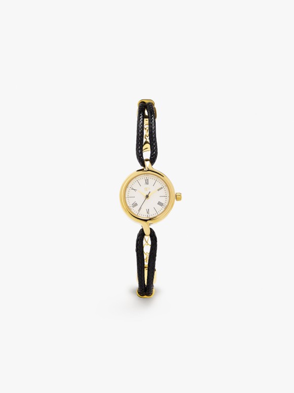 Montre Rond Avec Bracelet...