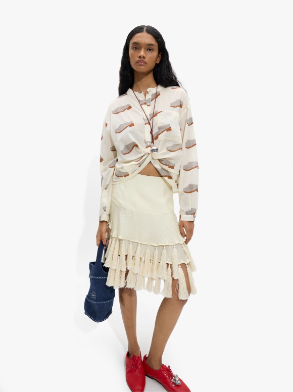 Blouse Avec Imprimé De...