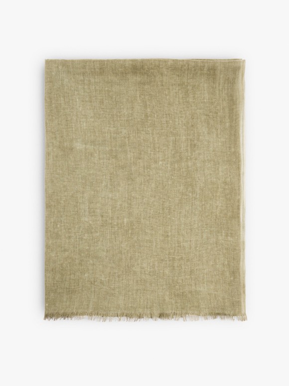 Pashmina Lisse Effilochée