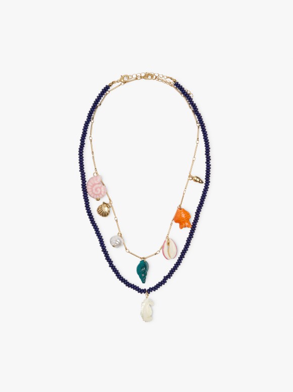 Set De Colliers Avec Motifs...
