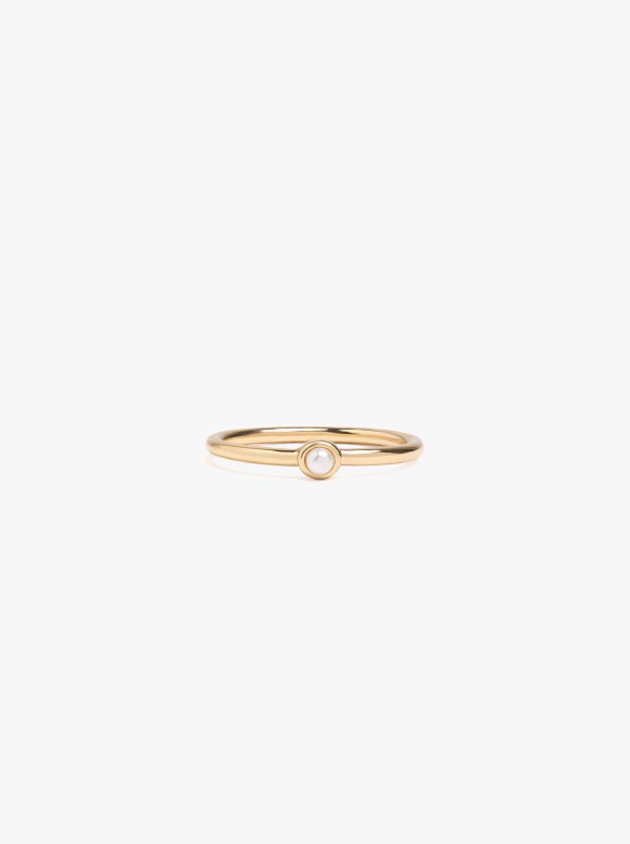 Bague Avec Perle