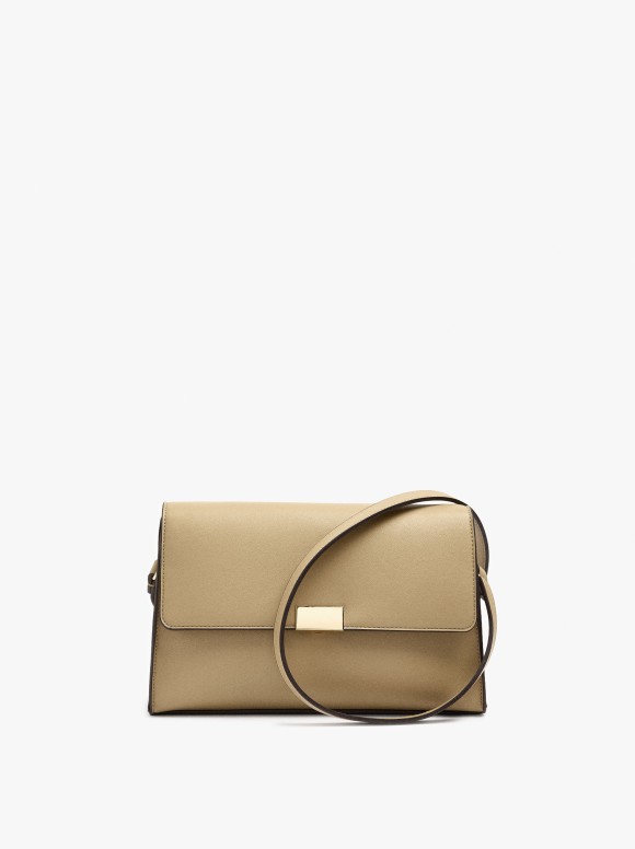 Sac Bandoulière Lisse Avec...