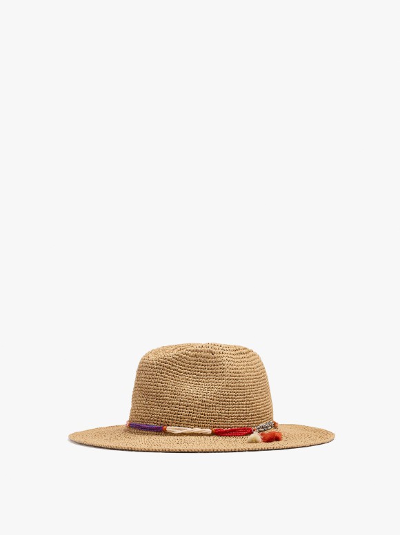 Chapeau Effet Paille Avec...
